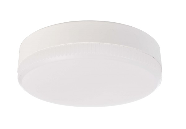 Isoled Leuchtmittel, LED GX53, 6W,4000K, Aluminium, Weiß, Neutralweiß, 120°, 6W, 230V