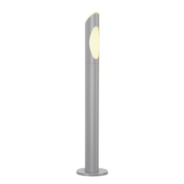 OVIS, Standleuchte, TC-DSE, IP55, silbergrau, L/B/H 6/7,5/75 cm, max. 15W