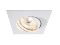 Deko-Light Deckeneinbauring, Aluminium Druckguss, weiß, 50W, 12V, 82x82mm Deko-Light Deckeneinbauring, Aluminium Druckguss, weiß, 50W, 12V, 82x82mm