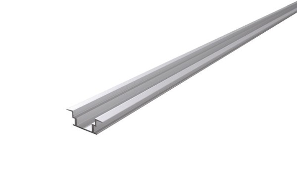 Reprofil Profil, IP-Profil, T-flach ET-05-12, Aluminium, Silber-matt eloxiert, 1250mm