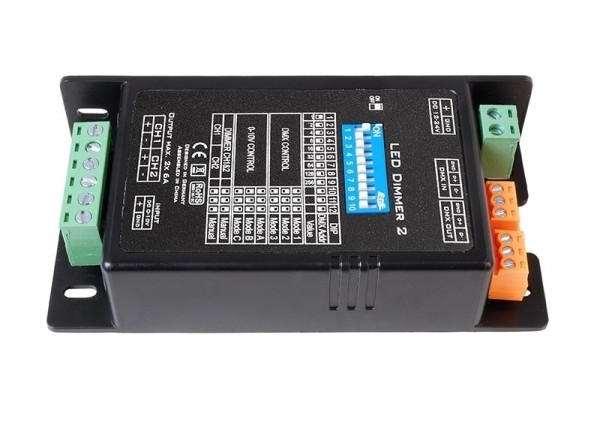 Deko-Light Controller, LED Dimmer 2, Kunststoff, Schwarz, 288W, 12-24V, 115x57mm