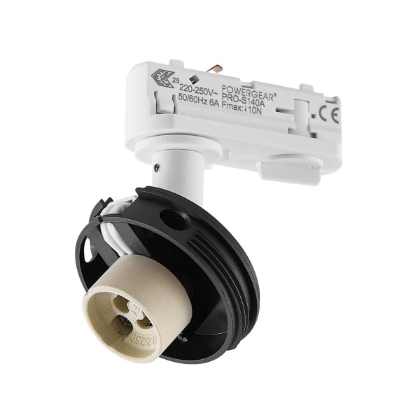 Deko-Light 1-Phasen-Spot, Can Base, 1x max. 7,5 W, GU10, Weiß, Aluminium, Weiß, 7W, 230V