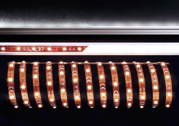 Deko-Light Flexibler LED Stripe, 5050-30-12V-6500K-5m, Kupfer, Kupfer, Kaltweiß, 120°, 28W, 12V