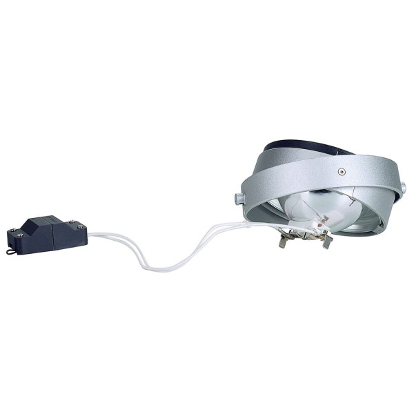 QRB MODUL für AIXLIGHT PRO Einbaurahmen, silbergrau / schwarz, max. 75W