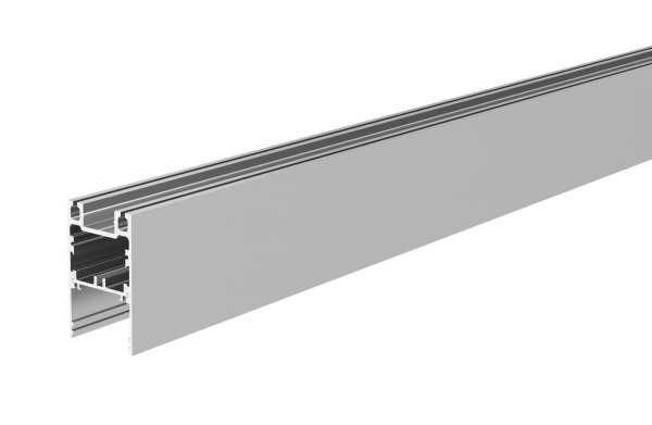 Deko-Light Profil, PLANO ES, 62 x 38mm, alu eloxiert mit LED-Träger, 2,5m, Aluminium, 2500mm