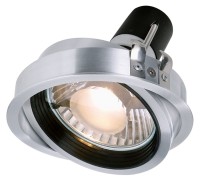 Kapego Deckeneinbauleuchte, Epart Einsatz PAR 30, exklusive Leuchtmittel, Silber, gebürstet, E27 Kapego Deckeneinbauleuchte, Epart Einsatz PAR 30, exklusive Leuchtmittel, Silber, gebürstet, E27