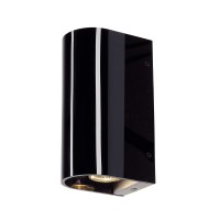 RETROSIX WALL UP-DOWN, Wandleuchte, QPAR51, Acrylglas schwarz, max. 100 W RETROSIX WALL UP-DOWN, Wandleuchte, QPAR51, Acrylglas schwarz, max. 100 W