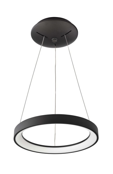 Deko-Light Pendelleuchte, Merope 400, 30 W, DIM, 3000/4000 K, Schwarz, Aluminium, 30W, 230V