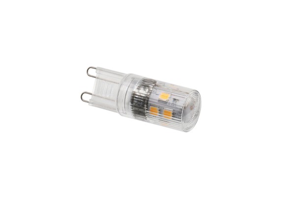 LEDVANCE Leuchtmittel, LED PIN, G9, 230 V/AC, 2700 K, 360°, Kunststoff, Farblos, Warmweiß (WW)