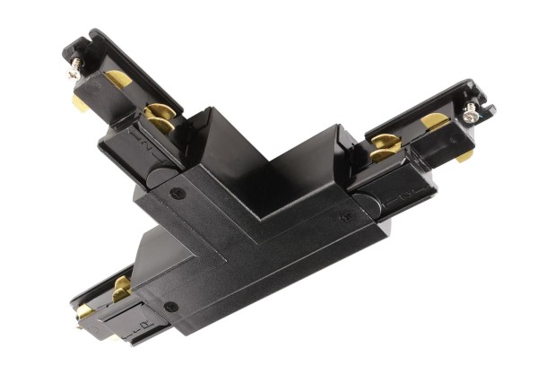 Deko-Light 3-Phasen Schienensystem, D Line DALI T-Verbinder links-links-rechts mit Wechselmech., 16A