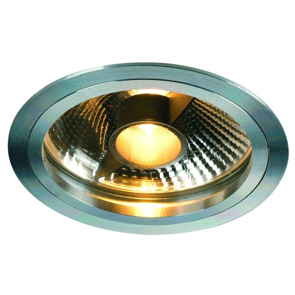 SLIM ES111 Downlight, rund, alu eloxiert, max. 75 W