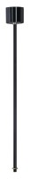 PENDELABHÄNGUNG, für EUTRAC Hochvolt 3Phasen-Aufbauschiene, starr, schwarz , 60 cm, M13 Gewinde PENDELABHÄNGUNG, für EUTRAC Hochvolt 3Phasen-Aufbauschiene, starr, schwarz , 60 cm, M13 Gewinde