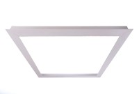 KapegoLED Zubehör / Ersatzteil, Rahmen für Gips, Metall, Weiß, 670x670mm KapegoLED Zubehör / Ersatzteil, Rahmen für Gips, Metall, Weiß, 670x670mm