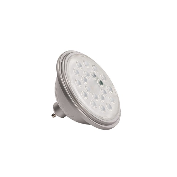 QR111 LED GU10, Leuchtmittel für SLV VALETO® SMART HOME SYSTEM,40°, silbergrau, 830lm