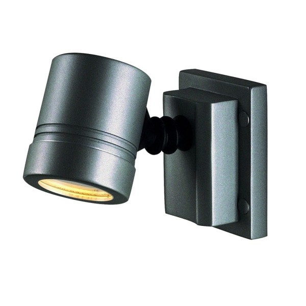 MYRA WALL Wandleuchte, anthrazit, GU10, max. 50W, IP55