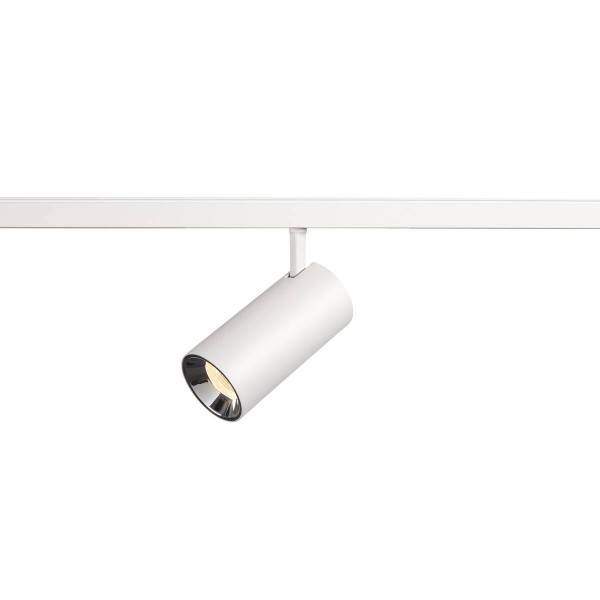NUMINOS® S 48V TRACK DALI, Spot, weiß / chrom, 16W, 1050lm, 3000K, CRI90, 20°
