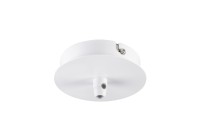 DECKENROSETTE FITU, 1er Rosette, rund, weiß, inkl. Zugentlastung DECKENROSETTE FITU, 1er Rosette, rund, weiß, inkl. Zugentlastung