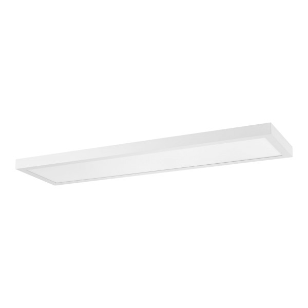 Deko-Light Deckenaufbauleuchte, Pro Office Sano 1225, 35W, DIM, 3000/4000K, weiß, Weiß, 90°, 27W