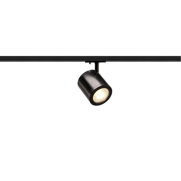 ENOLA_C, Strahler für 1Phasen Hochvolt-Stromschiene, LED, 3000K, schwarz, 55°