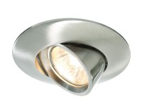 Deko-Light Deckeneinbauring, Aluminium Druckguss, silberfarben gebürstet, 50W, 12V Deko-Light Deckeneinbauring, Aluminium Druckguss, silberfarben gebürstet, 50W, 12V