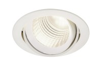 NEW TRIA DLMI, Einbauleuchte, LED, 4000K, rund, weiß, 60°, schwenkbar, inkl. Clipfedern NEW TRIA DLMI, Einbauleuchte, LED, 4000K, rund, weiß, 60°, schwenkbar, inkl. Clipfedern