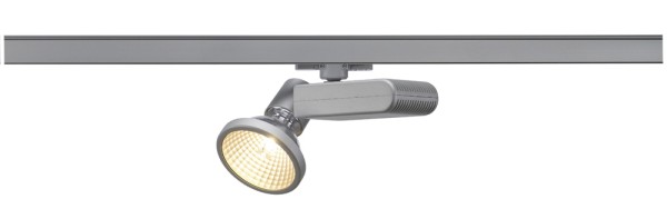 D-RECTION, Spot für Hochvolt-Stromschiene 3Phasen, HIT, silbergrau,  max. 70W
