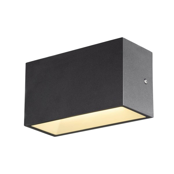 SITRA M WL UP/DOWN, LED Outdoor Wandaufbauleuchte, anthrazit,  CCT switch 3000/4000K