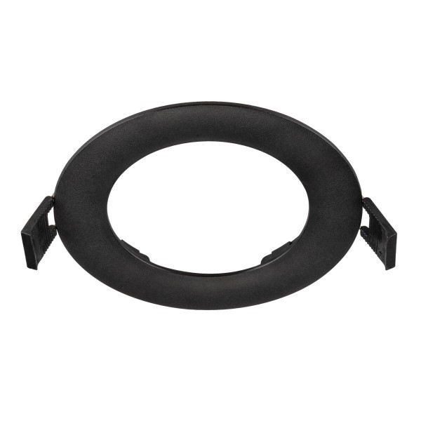 DOWNLIGHT V 100, flache Abdeckung schwarz