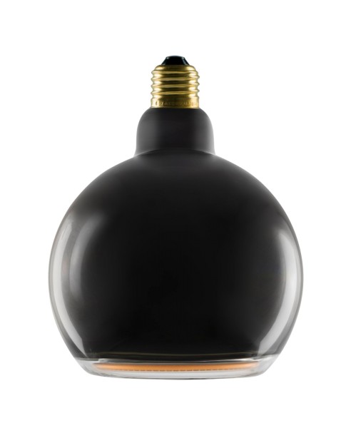 Deko-Light Leuchtmittel, LED Design-Bulb BLACK MOON 125, DIM, E27, 4,0W, 2200K, schwarz, Glas, 230V