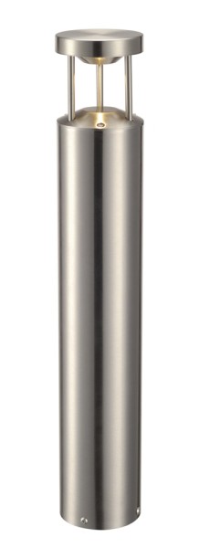 VAP LED 60, Outdoor Standleuchte, LED, 3000K, rund, edelstahl 316 gebürstet, Ø/H 10/60 cm