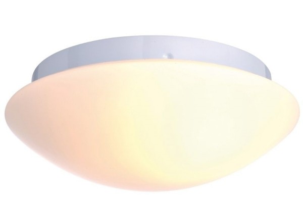 Deko-Light Deckenaufbauleuchte, Euro II, Metall, weiß, 40W, 230V
