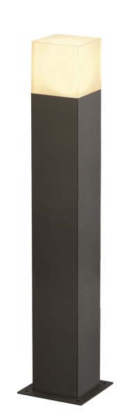 GRAFIT 60, Outdoor Standleuchte, TC-DSE, IP44, anthrazit, Energiesparleuchte, L/B/H 12/12/60 cm