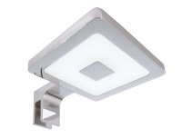 Deko-Light Möbelaufbauleuchte, Spiegel Eckig II, Aluminium, silberfarben Chrom, Neutralweiß, 120° Deko-Light Möbelaufbauleuchte, Spiegel Eckig II, Aluminium, silberfarben Chrom, Neutralweiß, 120°