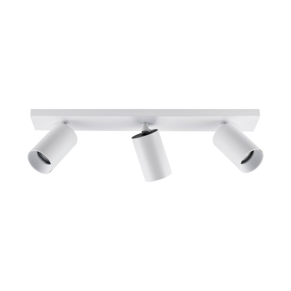 Deko-Light Deckenaufbauleuchte, Can Tilt Square, 3x 7,5 W GU10, Weiß, Aluminium, Weiß, 7W, 230V