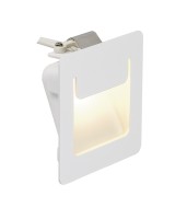 DOWNUNDER PUR 80, Einbauleuchte, LED, 3000K, eckig, weiß, L/B/H 8/3,2/8 cm, inkl. Blattfedern DOWNUNDER PUR 80, Einbauleuchte, LED, 3000K, eckig, weiß, L/B/H 8/3,2/8 cm, inkl. Blattfedern