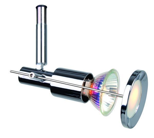 Einzelspot Gobo chrome, 12V max 35W, MR16