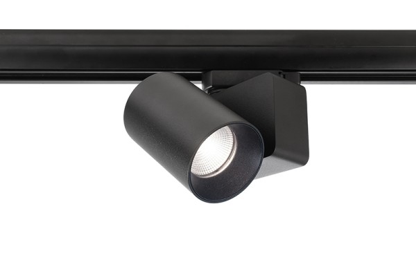 Deko-Light Schienensystem 3-Phasen 230V, Nihal Mini, Aluminium Druckguss, schwarz, Neutralweiß, 35°