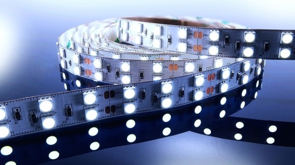 Flexibler LED Stripe IP 20, 24V, 3 m, Kaltweiß, 360 LED