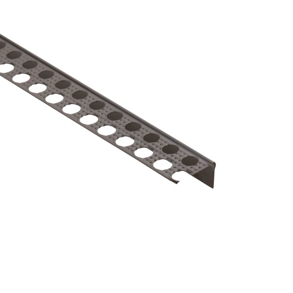 Deko-Light Profil, Combo Anschlussprofil für Spachtelarbeiten schwarz, 3 m, Aluminium, Schwarz