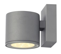 SITRA, Outdoor Wandleuchte, LED, 3000K, IP44, silbergrau, 6W SITRA, Outdoor Wandleuchte, LED, 3000K, IP44, silbergrau, 6W