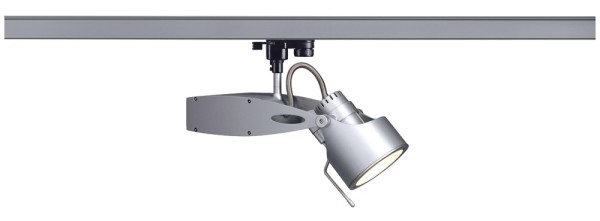 NAVIGATOR, Spot für Hochvolt-Stromschiene 3Phasen, HIT-TC-CE, silbergrau, ohne Reflektor, 70W