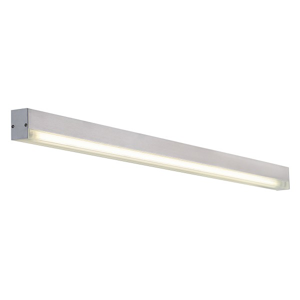 SIGHT 120, Wand- und Deckenleuchte, T16, aluminium gebürstet, L/B/H 119/6/4 cm, max. 54W