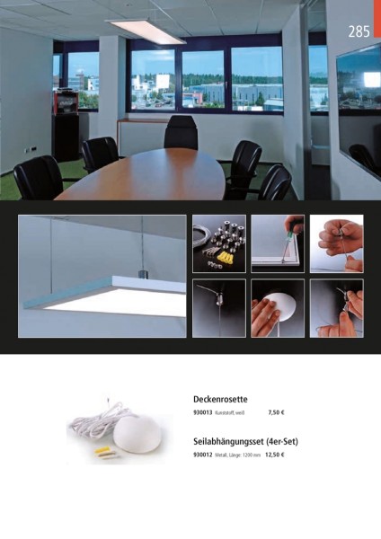 Zubehör / Ersatzteil, Deckenrosette, Höhe: 45 mm