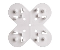 KapegoLED Ersatzteil, Halteclip Modular Panel, Kunststoff, Weiß, 97x97mm KapegoLED Ersatzteil, Halteclip Modular Panel, Kunststoff, Weiß, 97x97mm