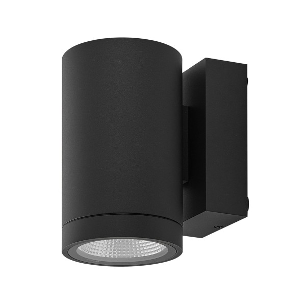 Deko-Light Wandaufbauleuchte, ShoreLine Pro Round, 12 W, DIM, 3000/4000 K, Dunkelgrau, Aluminium