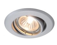 Deko-Light Deckeneinbauring, Metall, silberfarben matt, 50W, 12V Deko-Light Deckeneinbauring, Metall, silberfarben matt, 50W, 12V