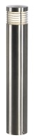 VAP SLIM 60, Outdoor Standleuchte, TC-TSE, IP44, edelstahl gebürstet, Ø/H 10/60 cm, max. 20W VAP SLIM 60, Outdoor Standleuchte, TC-TSE, IP44, edelstahl gebürstet, Ø/H 10/60 cm, max. 20W