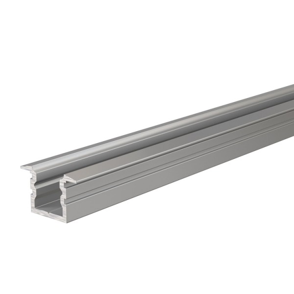 Reprofil, T-Profil hoch ET-02-05 für LED Stripes bis 5,7 mm, Silber-matt, eloxiert, 1000 mm