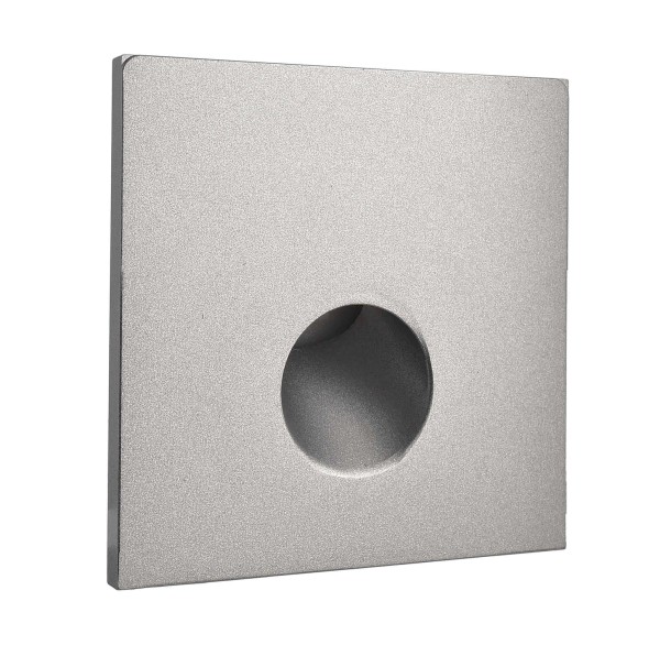 Deko-Light Zubehör, Abdeckung eckig grau Auge für Alwaid, Aluminium Druckguss, 75x75mm