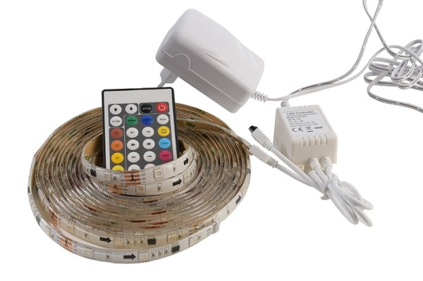 KapegoLED LED Mixit Set, IR 5050-150-RGB-5,0m, RGB, 100-240V AC/50-60Hz, EEI: A